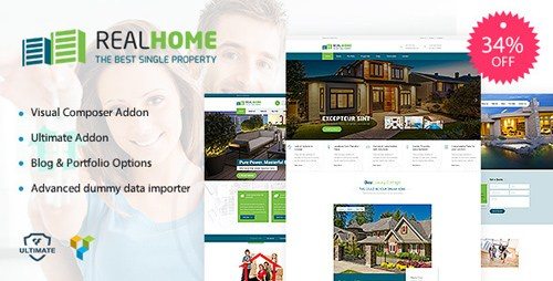 Single Property Real Estate Theme