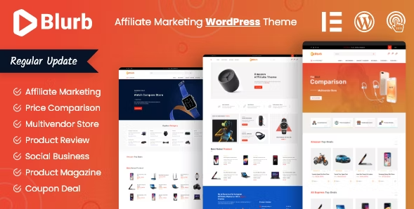 Blurb - Affiliate Marketing WordPress Theme