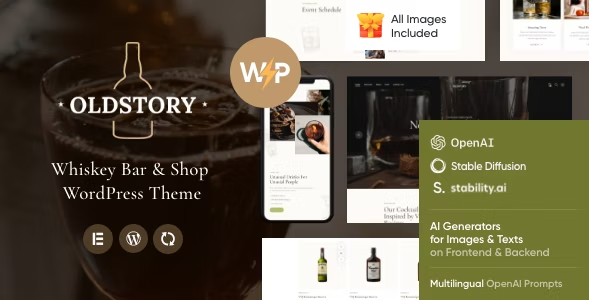 OldStory - Whisky Bar | Pub | Restaurant WordPress Theme