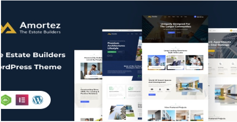 Amortez – Real Estate Group WordPress Theme