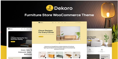 Dekoro - Furniture Store WooCommerce Theme