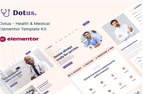 Dotus - Health & Medical Elementor Template Kit
